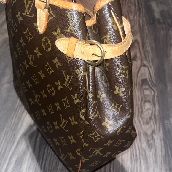 Louis Vuitton Brown Monogram Tote Bag - Picture 2 of 10